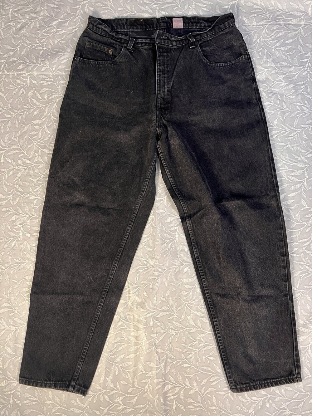 Vintage 1996 Levi’s 560 Jeans W40 L32 Black Made USA Loose Fit Tapered 90s
